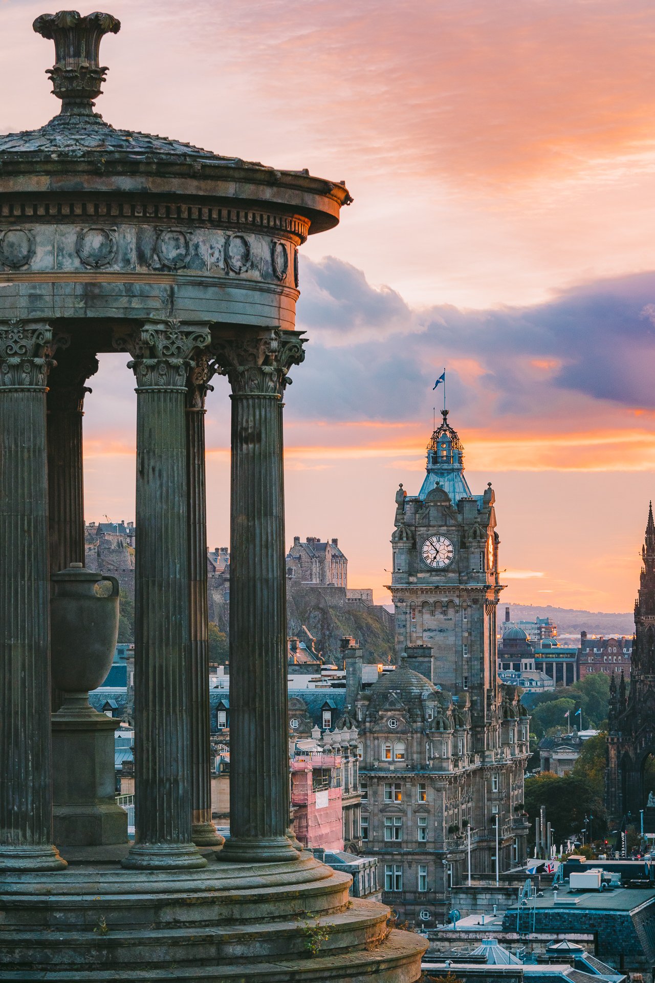 View From Calton Hill, Edinburgh Travel Guide by HonestlyYUM