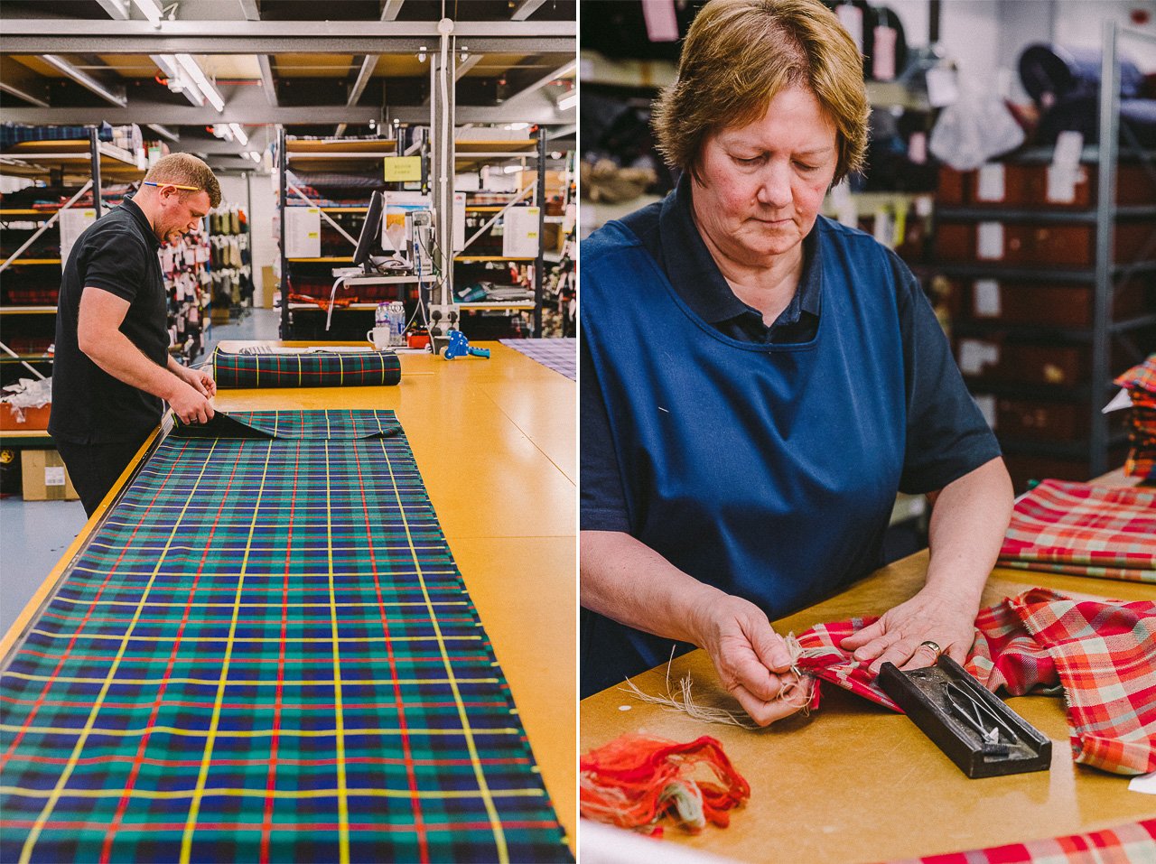 Lochcarron of Scotland Tartan Weaving Mill