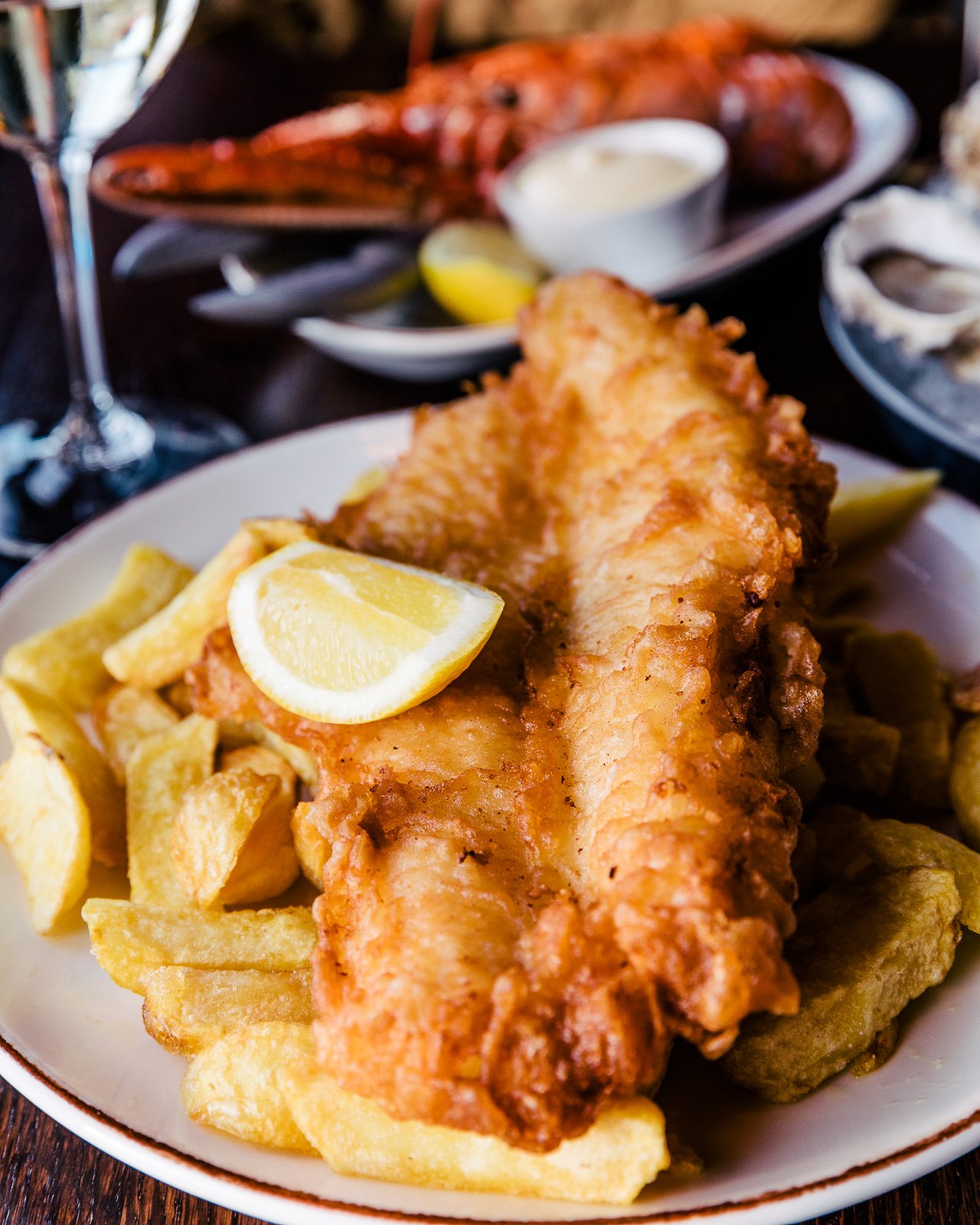 Fish & Chips from Newhaven Fish Market | Edinburgh Travel Guide by HonestlyYUM